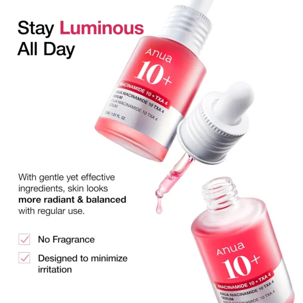 ANUA Niacinamide 10 + TXA 4 Serum - Image 4